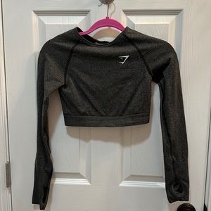 gymshark cropped long sleeve